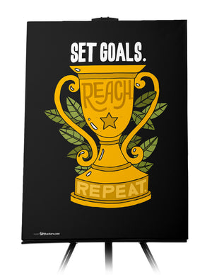 Canvas - Set goals. Reach. Repeat.  - 1