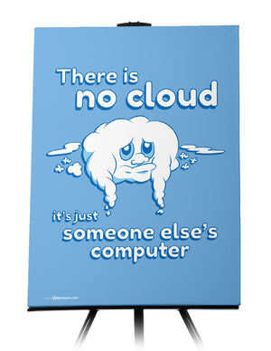 Poster - There is No Cloud it's Just Someone Else's Computer 24x36 - 1