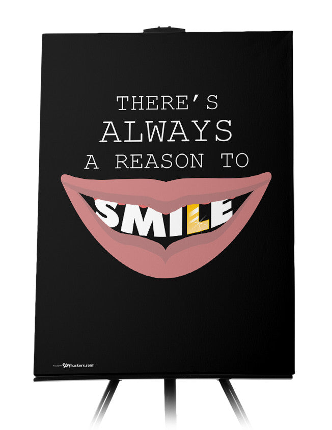 Canvas - There's always a reason to smile.  - 1