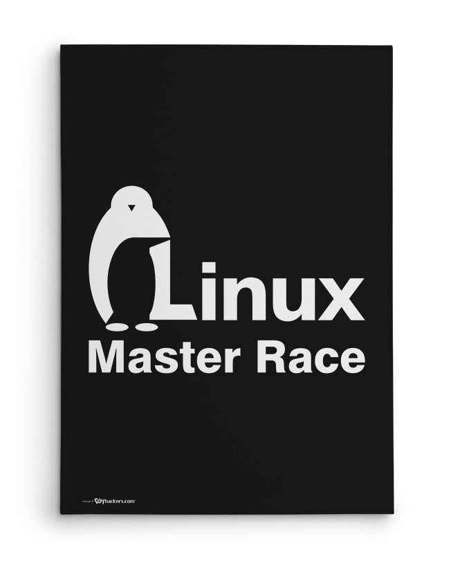 Canvas - Linux Master Race  - 2