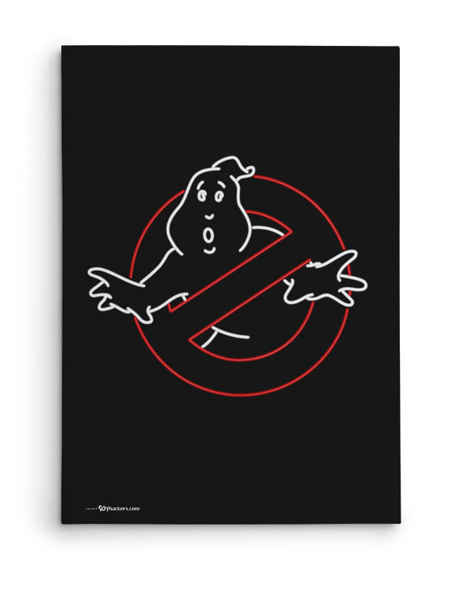 Canvas - Neon Ghostbusters  - 2