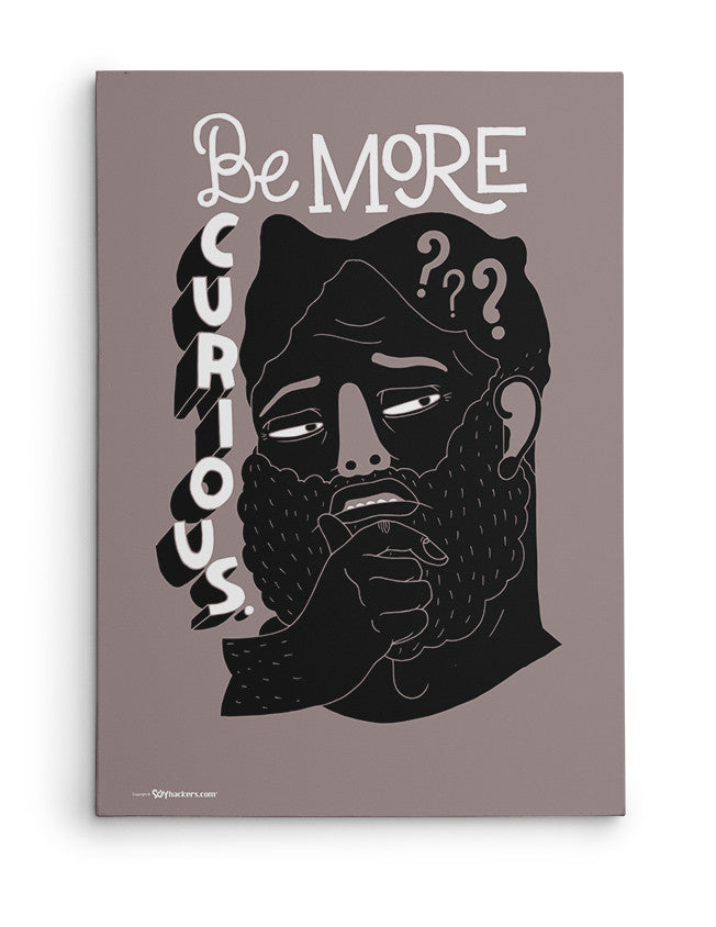 Canvas - Be more curious.  - 2
