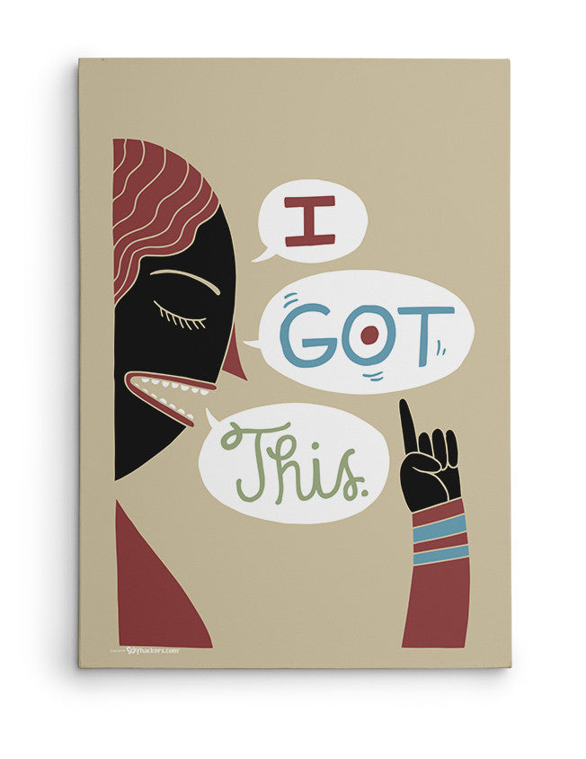Canvas - I got this.  - 2