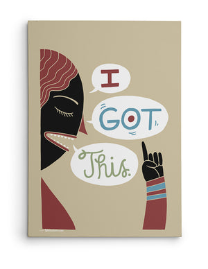 Canvas - I got this.  - 2