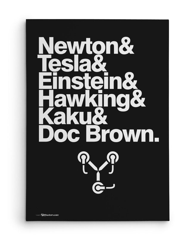 Canvas - Dr. Emmett Brown is the Smartest Around!  - 2