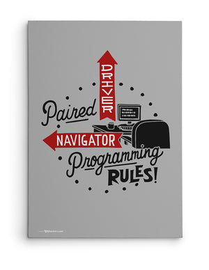 Canvas - Paired programming rules.  - 2