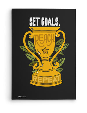 Canvas - Set goals. Reach. Repeat.  - 2