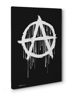 Canvas - Anarchy Symbol  - 3