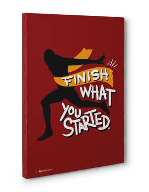 Canvas - Finish what you started.  - 3