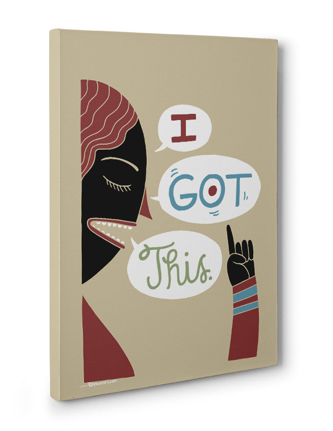 Canvas - I got this.  - 3
