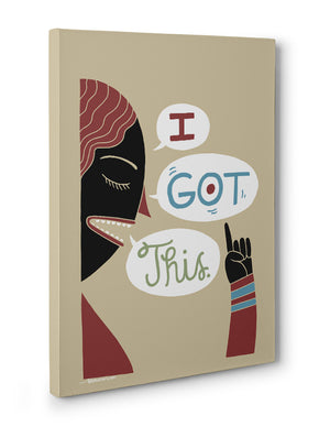 Canvas - I got this.  - 3
