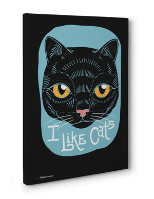 Canvas - I Like Cats  - 3