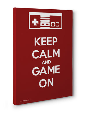 Canvas - Keep Calm and Game On  - 3