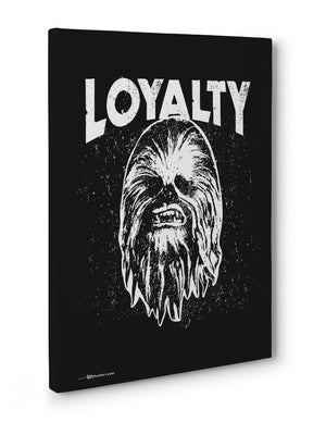 Canvas - Star Wars Force Awakens Loyalty Chewie Adult Canvas For Jedi Masters  - 3