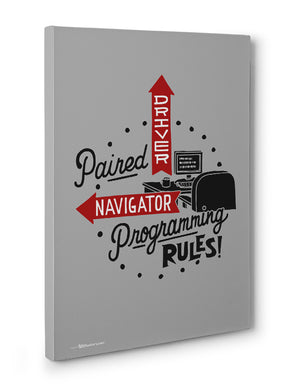 Canvas - Paired programming rules.  - 3