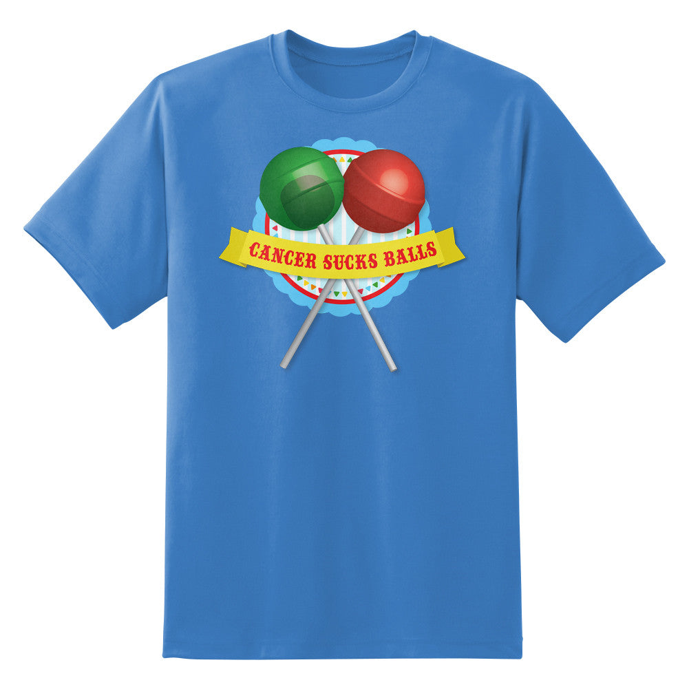 Cancer Sucks Balls Unisex T-Shirt by Sexy Hackers