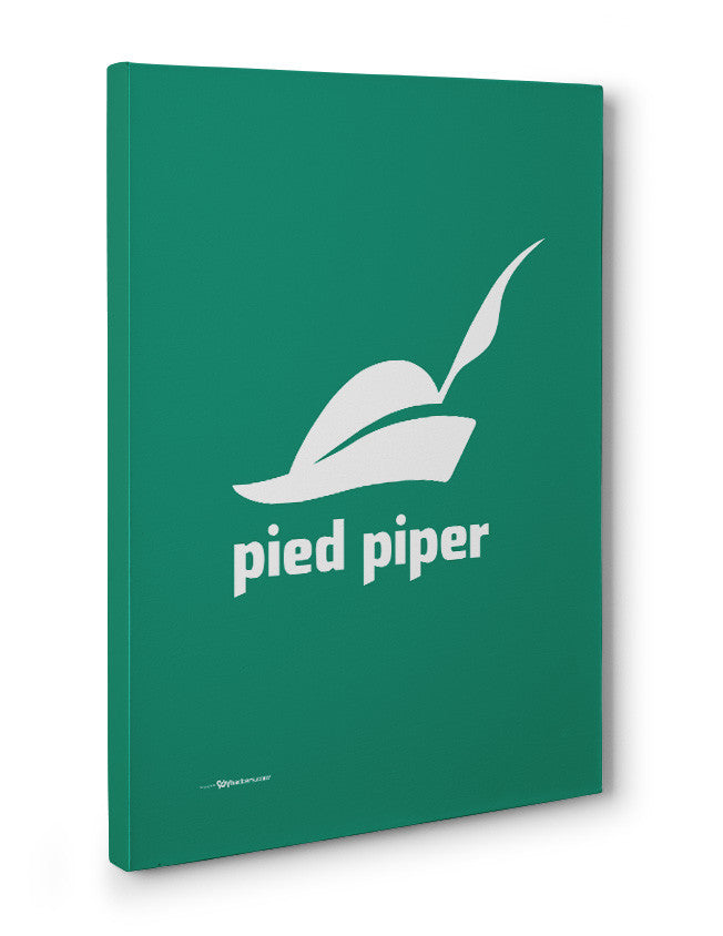 Canvas - Pied Piper Logo Canvas from the TV Series Silicon Valley on HBO  - 3