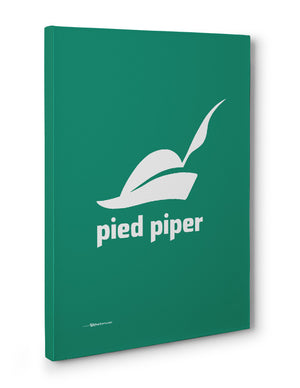Canvas - Pied Piper Logo Canvas from the TV Series Silicon Valley on HBO  - 3