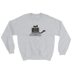 Cats Work on Computers Unisex Sweatshirts