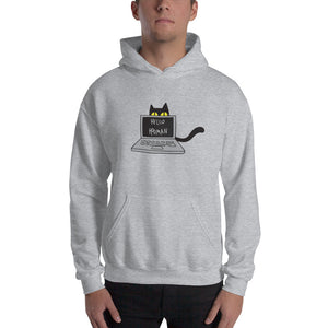 Cats Work on Computers Unisex Hoodies