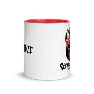 Gamer White Ceramic Mug with Color Inside