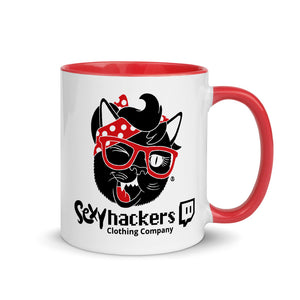 Warlock White Ceramic Mug with Color Inside