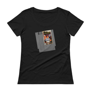 Cat Nintendo Women's Scoopneck T-shirt