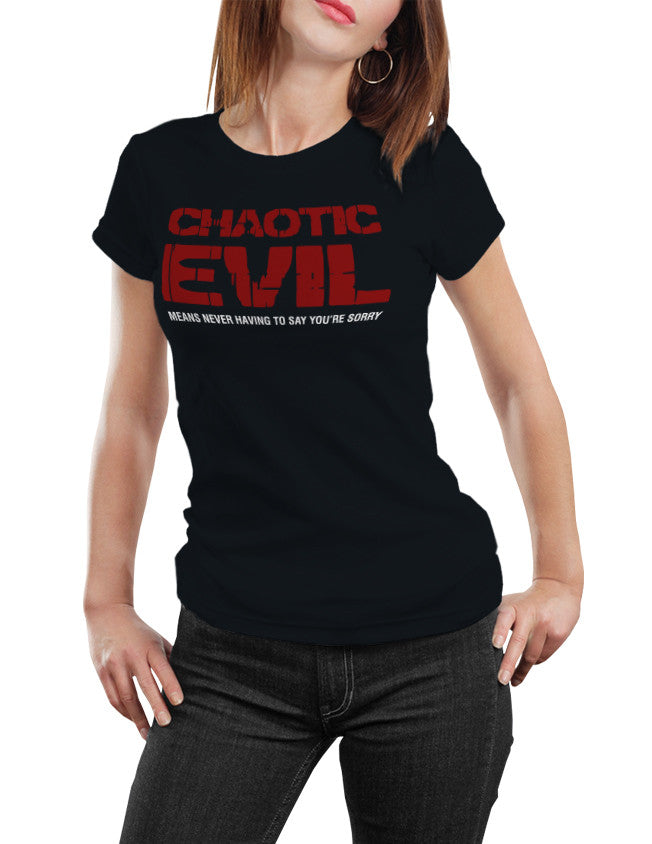 Chaotic Evil Alignment Unisex T-Shirt