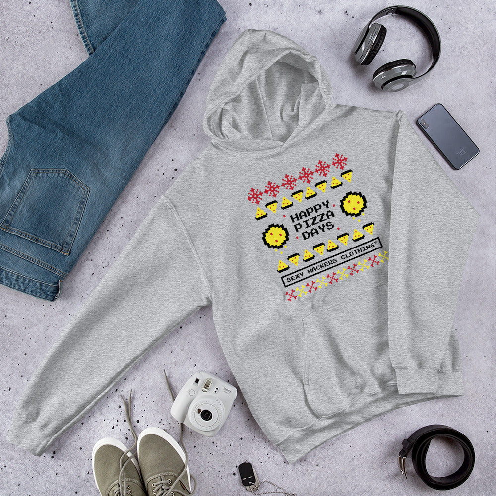 Christmas Pizza Unisex Hoodies