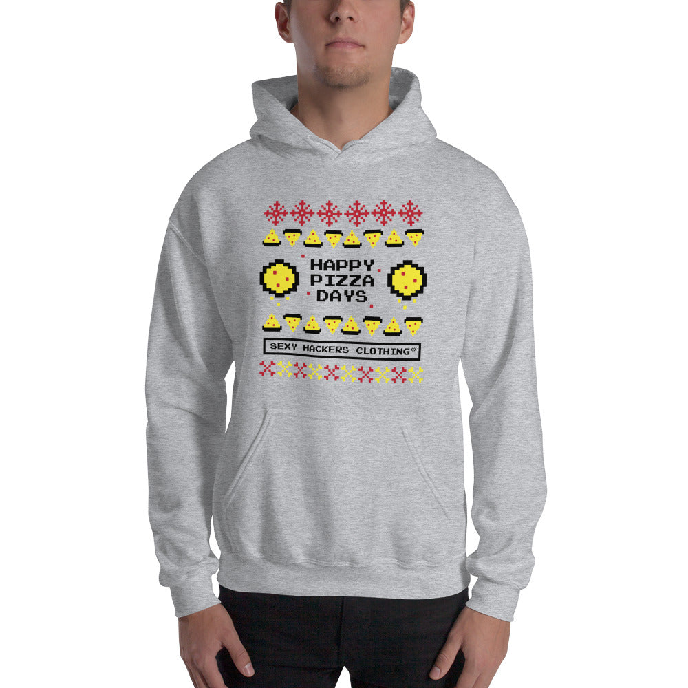 Christmas Pizza Unisex Hoodies