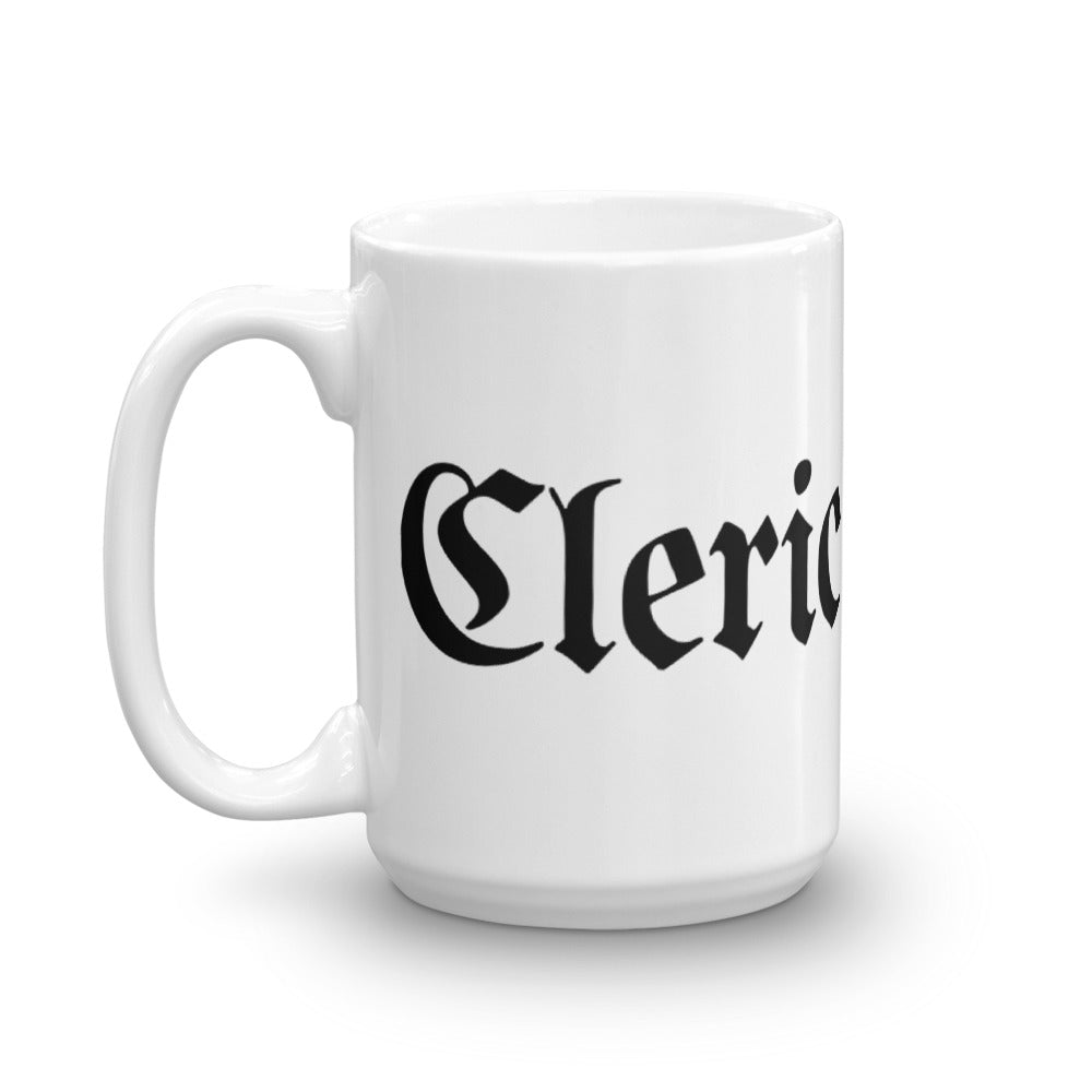 Cleric RPG Class Coffee Mug