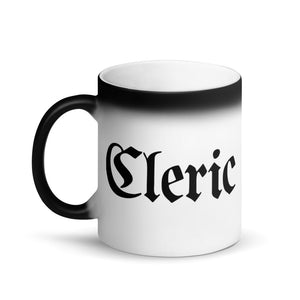 Cleric RPG Character Class Color-Changing Coffee Mug