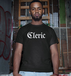 Cleric Class Large Title Unisex T-Shirt