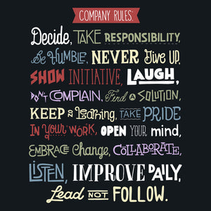 Company Rules Unisex T-Shirt