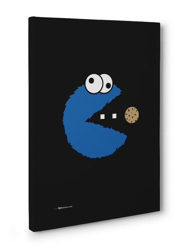 Canvas - Om Nom Nom Nom Cookie Monster Version  - 3