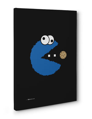 Canvas - Om Nom Nom Nom Cookie Monster Version  - 3