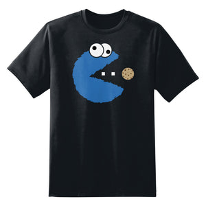 Cookie Monster Pac-Man Unisex T-Shirt