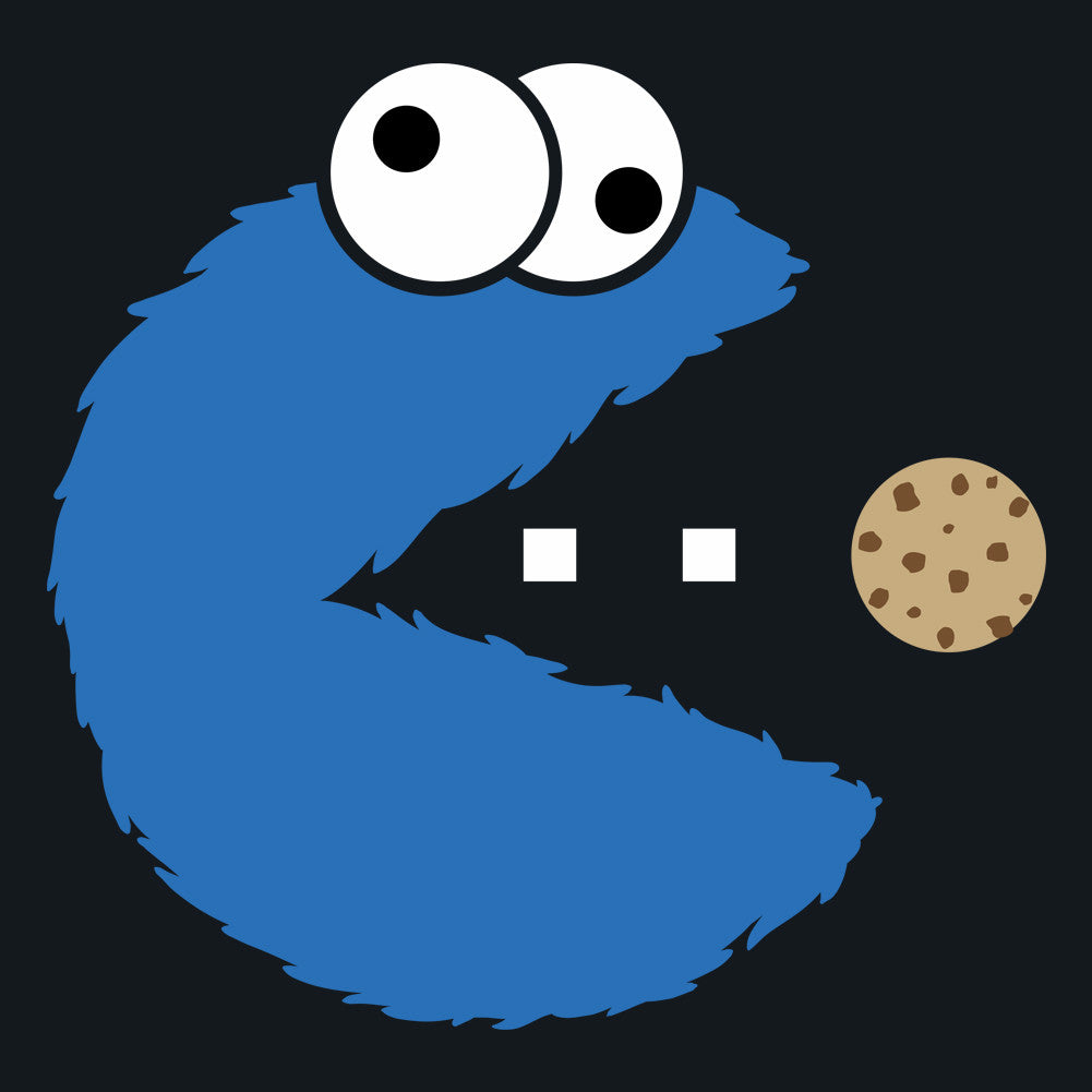 Cookie Monster Pac-Man Unisex T-Shirt