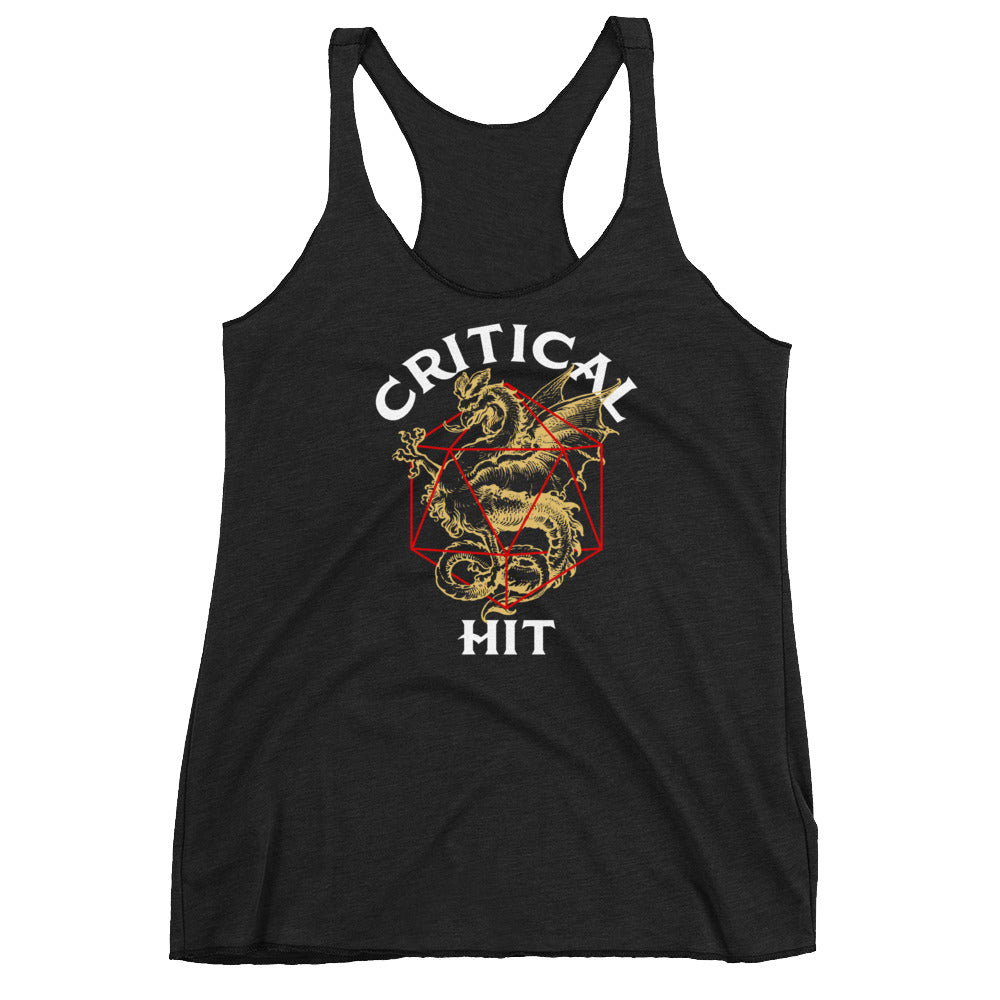 Critical Hit Women's Racer-Back Tank-Top