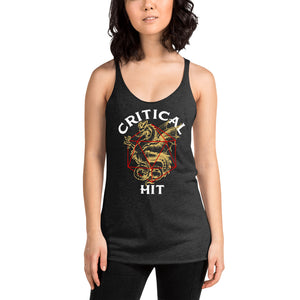 Critical Hit Women's Racer-Back Tank-Top