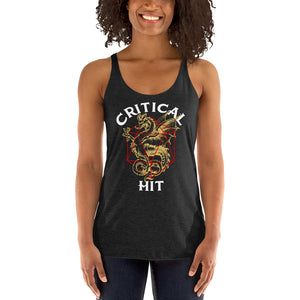 Critical Hit Women's Racer-Back Tank-Top