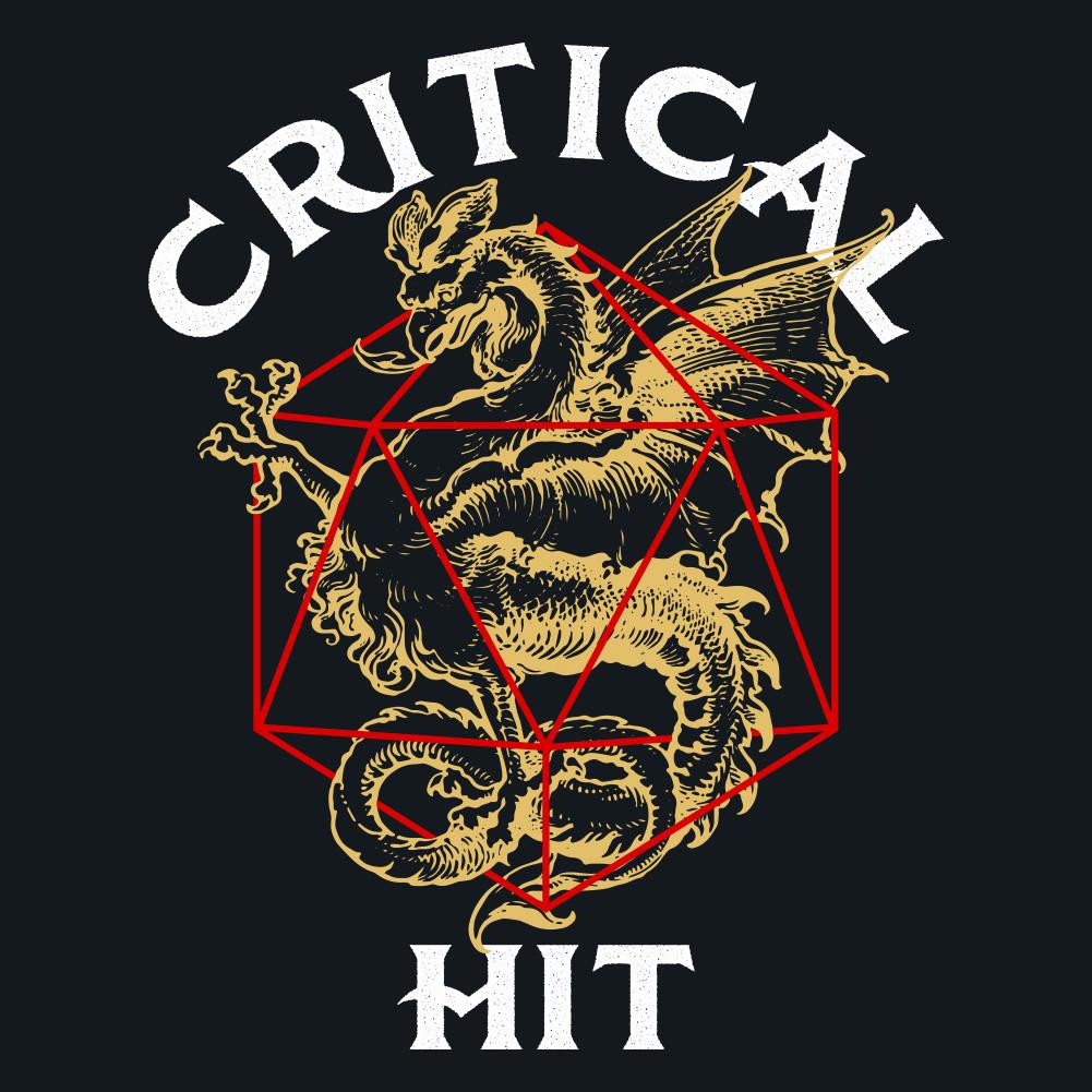 Critical Hit Unisex Hoodie by Sexy Hackers