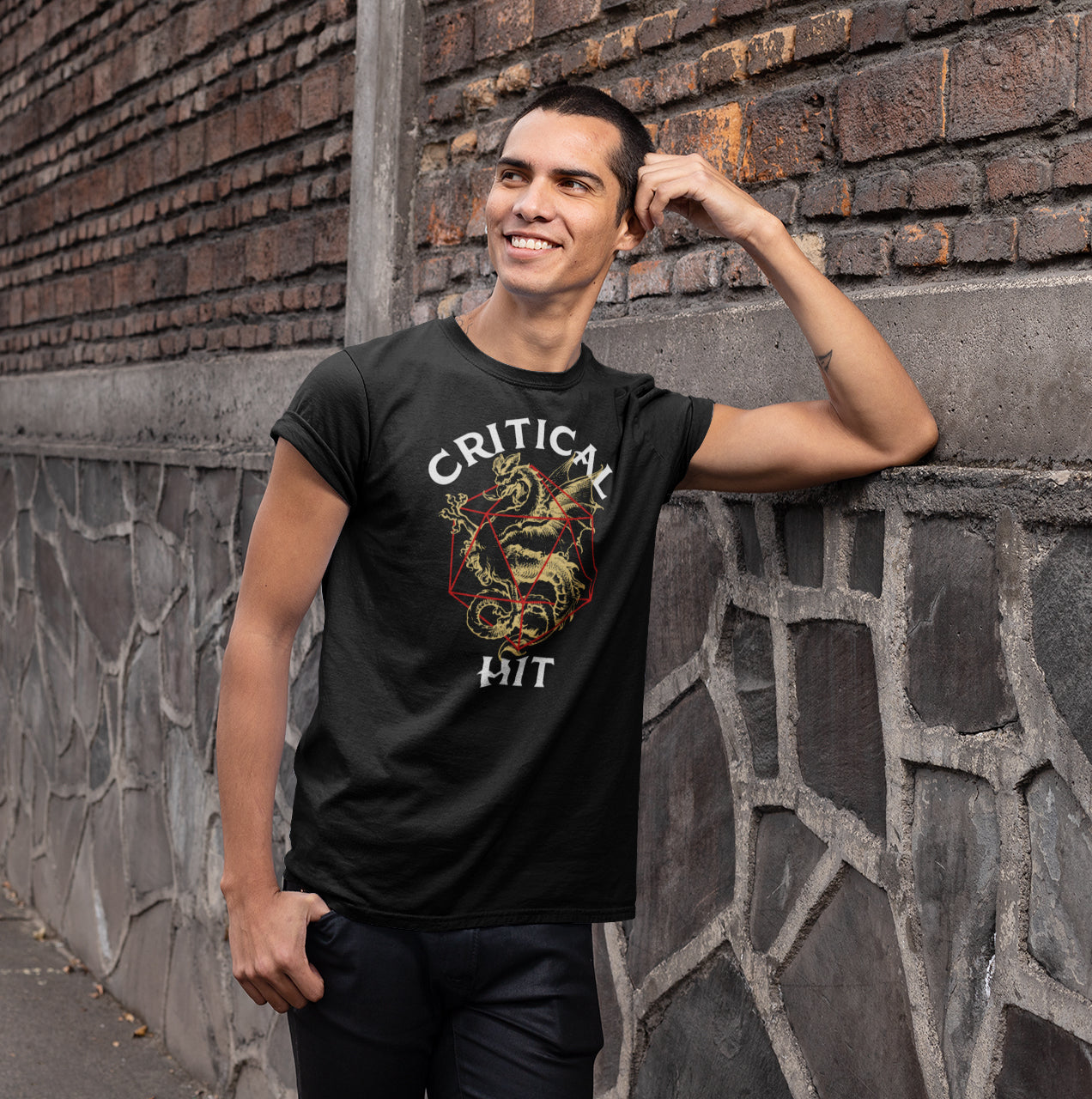 Critical Hit Unisex T-Shirt by Sexy Hackers