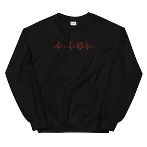 Dice Heartbeat Unisex Sweatshirts