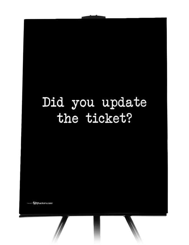 Did You Update The Ticket Canvas