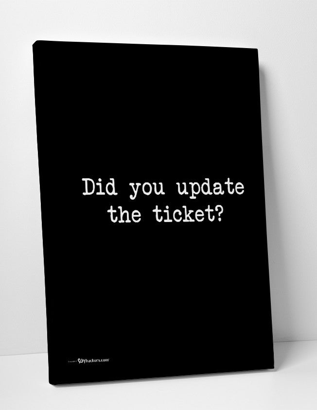 Did You Update The Ticket Canvas