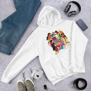 Disney Princesses and DND Unisex Hoodies
