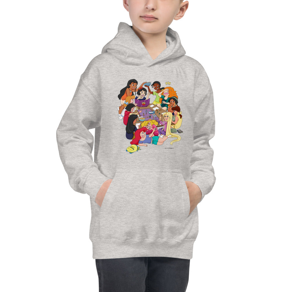 Disney Princesses and DND Kids Hoodie