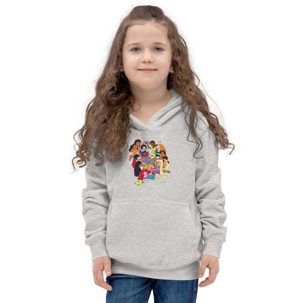 Disney Princesses and DND Kids Hoodie
