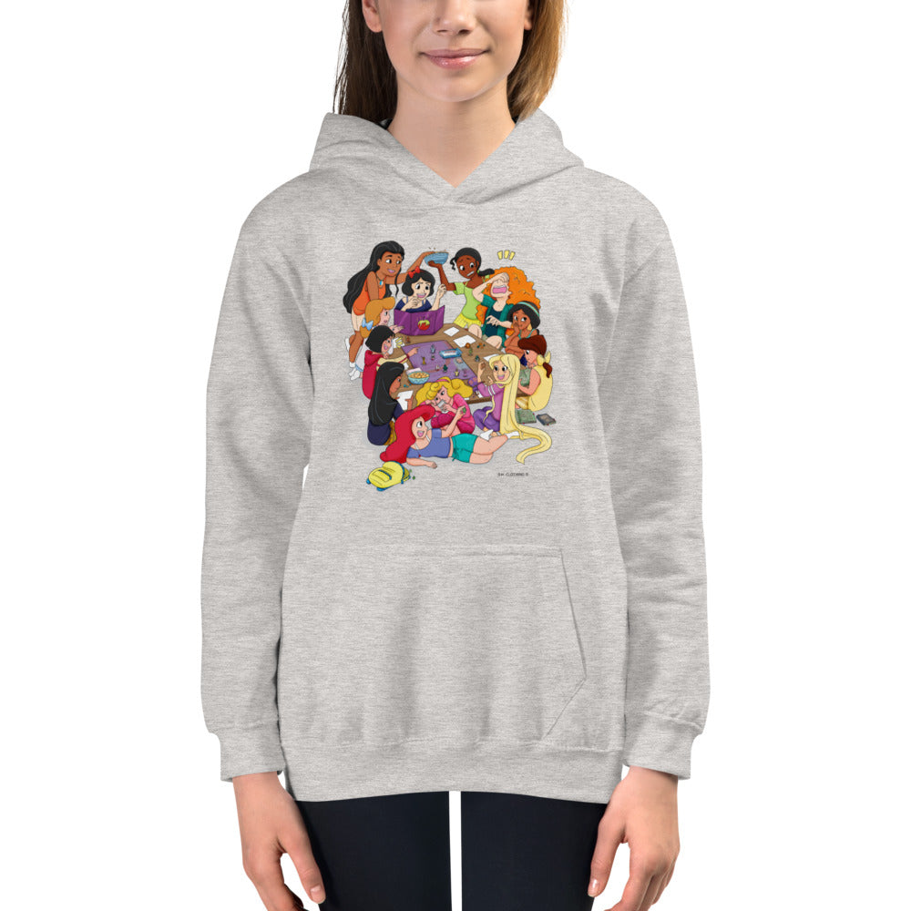 Disney Princesses and DND Kids Hoodie
